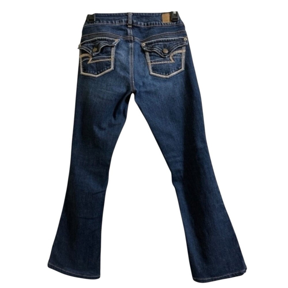 Vintage American Eagle Artist Bootcut Jeans Size 0 Short Y2K Retro (Inseam 25”) - Picture 1 of 11